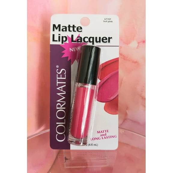 Colormates Matte Lip Lacquer Hot Pink