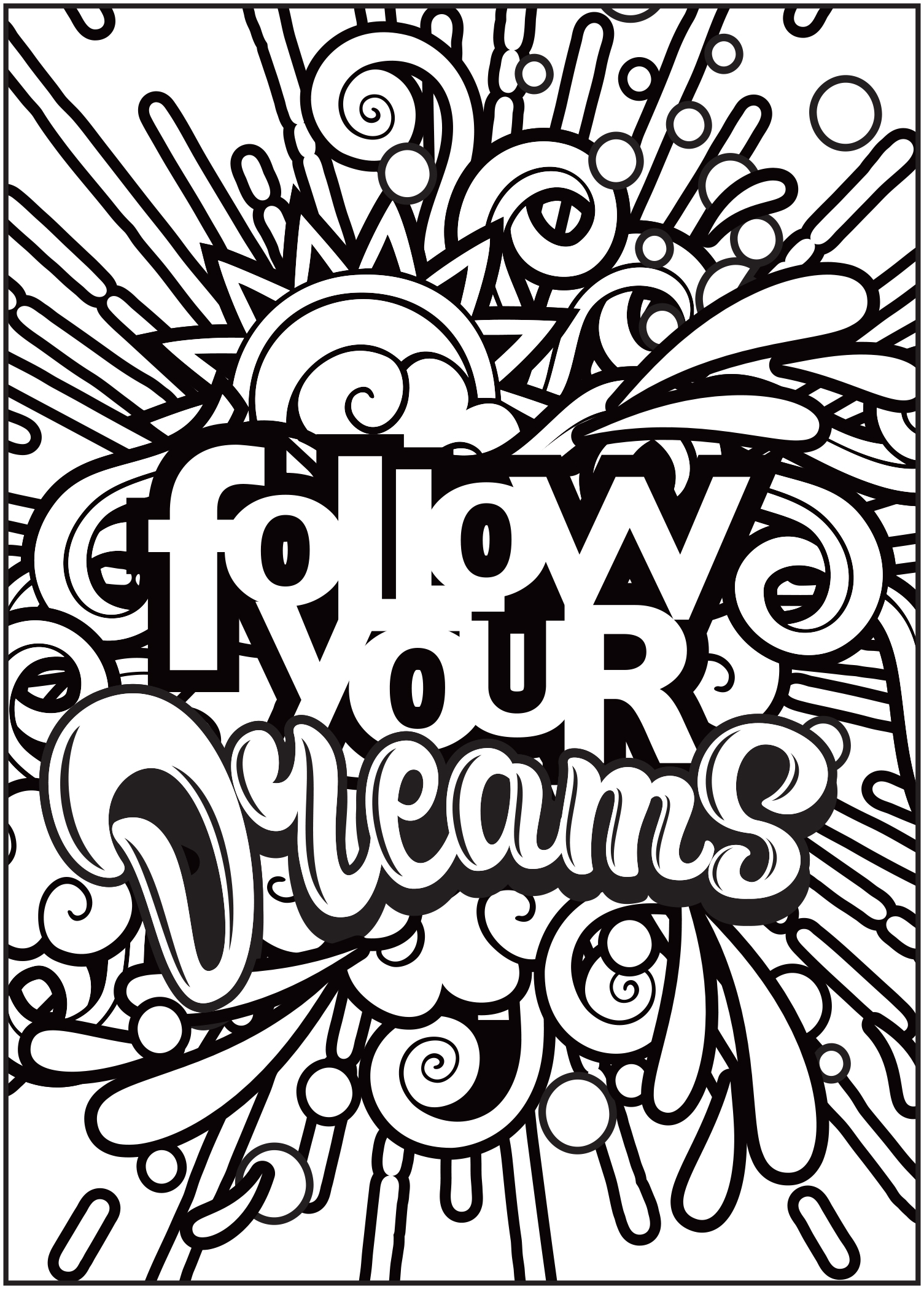 Cra-z-art: Timeless Creations Follow Your Dreams Coloring Book, 64 