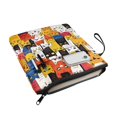 thumbnail image 3 of HELLHERO Polyester Fabric Book Organizer Bag for Books Lovers - Book Club Gifts for Paperbacks Notebook Book Waterproof, 8.66 x 11.42, 3 of 8