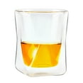 thumbnail image 5 of Moderna Artisan Double Wall Whiskey Glasses Set of 2 10 oz Borosilicate Glass, 5 of 5