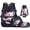Axolotl, variant on Boys 17 Inch Backpack Set, 4 PCS Lightning Truck Print School Bookbag with Lunch Box, Water Bottle Sleeve and Pencil Case for Boys and Girls