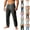 #02 Brown 【Build Your Weekly Rotation: Stock Up on Everyday Colors】, variant on Men's Loose Hemp Blend Trousers Pants Beach Breathable Lightweight Elastic Drawstring Slim Casual Daily Summer Holiday Travel Streetwear Hiking Swim Gym Workout | Zenithor,Black M