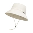 thumbnail image 2 of Sombrero para ajustable, sombrero boonie, protección ar para hombres y mujeres, plegable para jardinería, exteriores, montañismo, pesca, Beige claro, 2 of 8