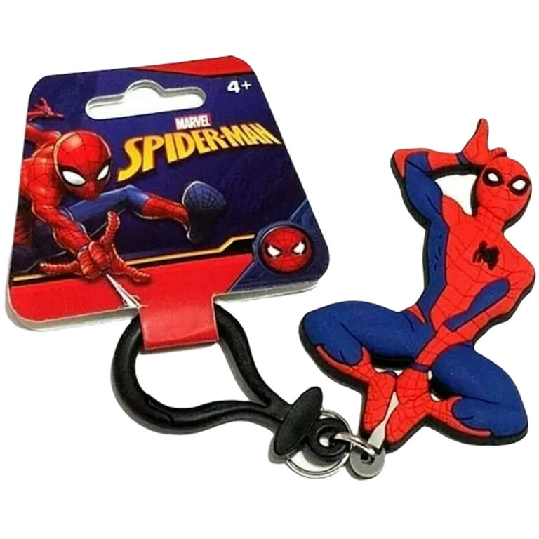 Spiderman Rubber Keychain Set, Packaging Type: Packet, Size: 5cm