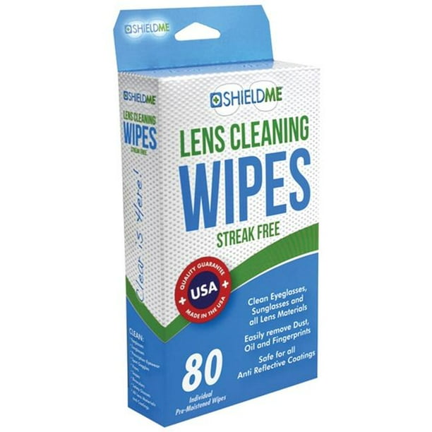 Shieldme 6080 Lens Cleaning Wipes, 80 ct.