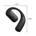 thumbnail image 3 of Uandlove Bluetooth Headset Gaming,Business Bluetooth Headphones Single Ear OWS Open Ultra-long Battery Life Intelligent Noise Reduction Black, 3 of 9