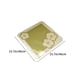 thumbnail image 3 of Fiudx Decoraciones navideñas para interiores Cojín de seda de hielo Cojín de oficina Transpirable Cómodo No relleno Estable Antideslizante Cojín fácil de limpiar, 3 of 6