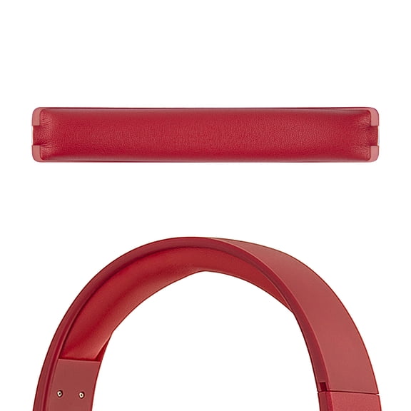 Geekria Headband Pad Compatible with Edifier K815, W800BT, W808BT Headphones, Replacement Band Repair Part (Red)