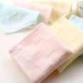 thumbnail image 3 of Reusable Baby Wipes 30cm Soft Cotton Absorbent Baby Bath Towel , Washable Small Size Saliva Towel Face Wipes Washcloth Feeding Wipe Face Cloth, 3 of 7