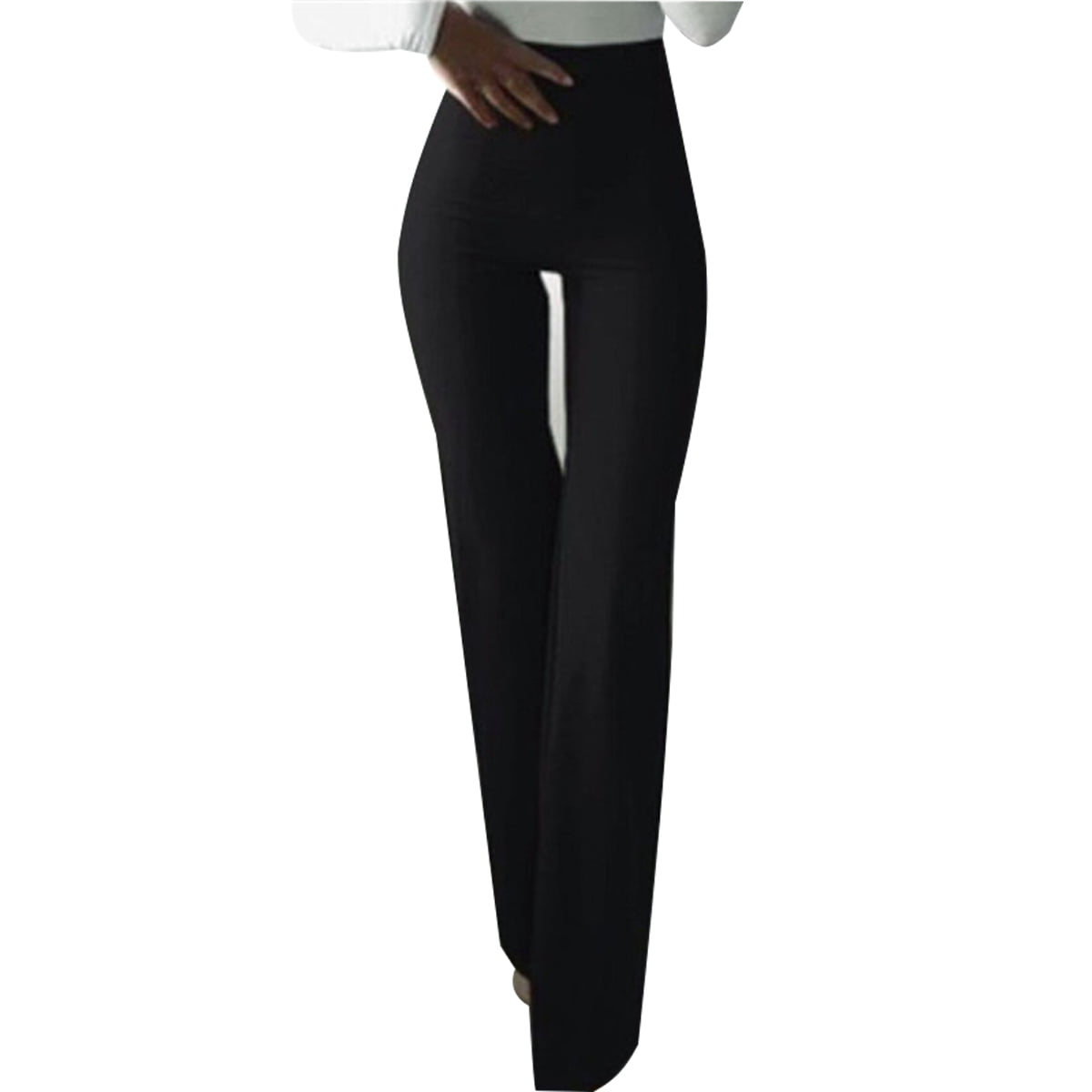 ladies white casual trousers
