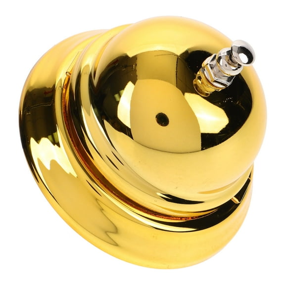 Uonlytech Golden Reception Bell, Lightweight and Easy to Carry, Ideal for Bars and Kitchens