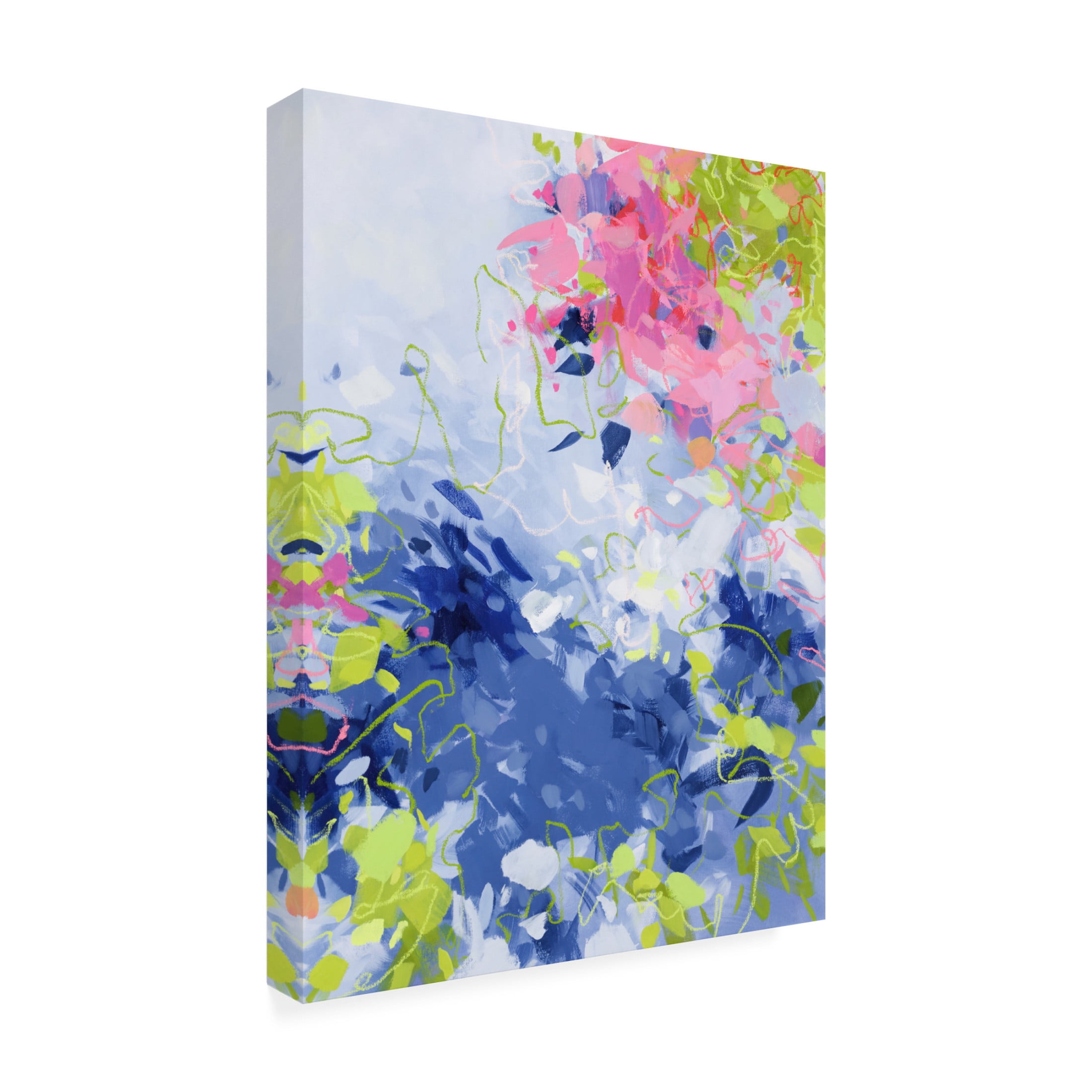 Canvas Wall Art - Cameron Schmitz 'Spring Ascent' Wall Art for Living Room, Bedroom, or Office Décor by Trademark Fine Art - 18 x 24 Inches