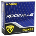thumbnail image 2 of Rockville K5 W8K5S4 8" 800w 4 Ohm Car Audio Subwoofer+Mono Amplifier+Amp Kit, 2 of 17