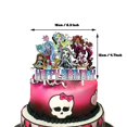 thumbnail image 4 of Monster High Theme Birthday Party Supplies Kits Banner Balloons Cake Toppers Decorations-week, 4 of 4