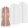 thumbnail image 4 of Clean Moth Proof Garment Bags Breathable Clear Full Zipper Bags for Clothes Storage, 4 of 7
