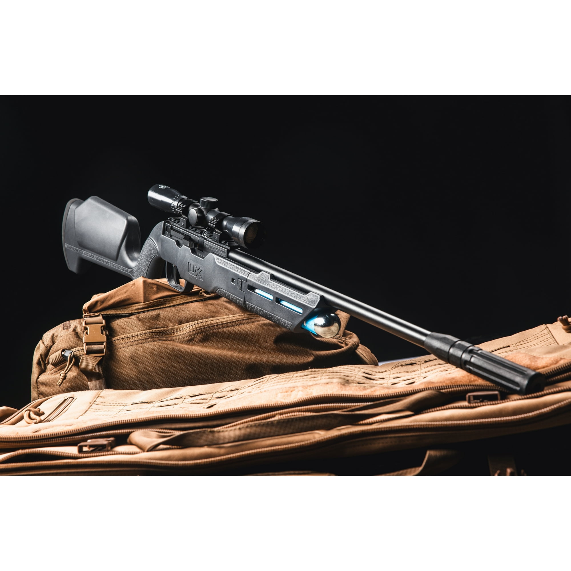 Umarex Komplete NCR .177 PCP Air Rifle - 1025 FPS with Lead, 1125 FPS with Alloy, Includes NitroAir Cartridge, 12-Round Magazine, 4x32 Scope, M-LOK Rail