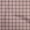 Dark Rose Brown, variant on oneOone Polyester Spandex Gray Fabric Check Sewing Material Print Fabric By The Yard 56 Inch Wide