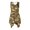 Camouflage Deer Pattern, variant on Ladies Irregular Hem Casual Dress, Cartoon Magic Dinosaur Pattern Side Pockets Sleeveless Sundress, Tank Round Neck Summer Sleeveless Dress for Party
