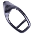 thumbnail image 3 of Carbon Fiber Look Gear Shift Knob Cover For BMW 1 2 3 4 5 6 Series X3 X5 X4 LHD, 3 of 5