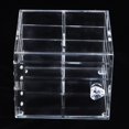 thumbnail image 4 of Caja de almacenamiento de pestañas acrílicas de 8 capas, contenedor organizador de exhibición de pestañas de injerto de maquillaje, 4 of 8