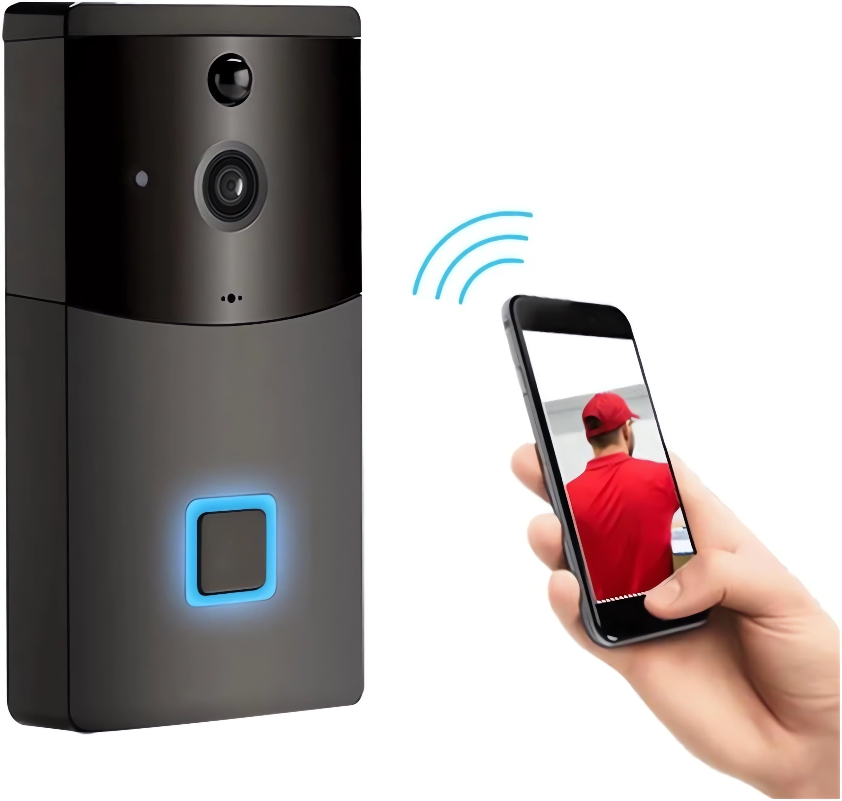 WiFi Video Doorbell Chime ,Smart Doorbell Camera, Jamaica Ubuy