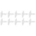 thumbnail image 3 of Filfeel Raccord en T 1/2, Raccord en Plastique, 10 Pcs Raccord en Plastique 3 Voies Résistant à la Pression et à la Température en T, 3 of 8