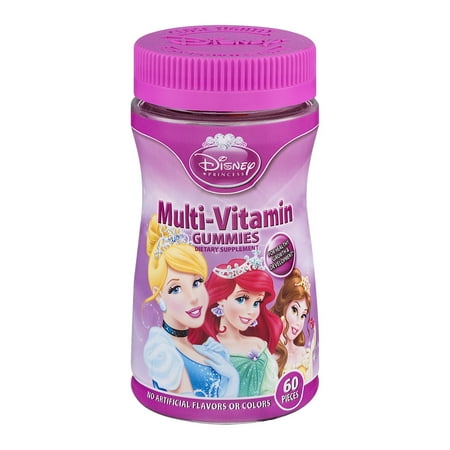 Disney Princess MultiVitamin Gummies- 60 PCS, 60.0 PIECE(S)