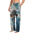 thumbnail image 6 of Kdxio Cargo Ship At Sea Print Men's Sleep Pajama Pant Lounge Pants with Pockets-XX-Large, 6 of 6
