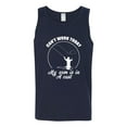 thumbnail image 2 of Wild Bobby, Can't Work Today My Arm Is In A Cast, Fishing, Men Graphic Tank Top, Navy, Large, 2 of 5