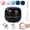 Black, variant on Portable Mini Desk Vacuum Cleaner, Handheld Mini Vac with USB Recharge & Brush for Keyboard Dust, Computer, Car Interior, Desk Clutter