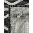 thumbnail image 2 of Jill Zarin Outdoor Collection Area Rug - Turks and Caicos (7' 10" Square Charcoal Gray/Ivory), 2 of 8