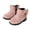 Pink, variant on Girls Toddler Bow knot Ankle Boots Low Chunky Heel Side Zipper Cute Dress Booties Little Big Kid for Fall and Winter