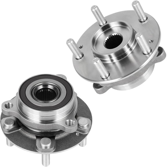 Detroit Axle - AWD Pair Rear Wheel Bearing Hubs for 2021-2022 Kia Seltos 2018-2023 Hyundai Kona, 2pc Wheel Bearing and Hubs Assembly Replacement