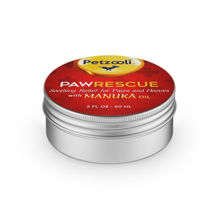 Paw Balm - Paw Rescue by Petzooli, Protective Balm for Paws and Hooves, 2 oz.