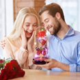 thumbnail image 5 of Mothers Day Rose Gifts for Mom, Galaxy Glass Rose Forever Eternal Crystal Flower Light Up Rose in Glass Dome with Butterfly Mother’s Day Birthday Gifts for Women Mom Wife Grandma Daughter Colorful, 5 of 10
