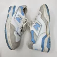 thumbnail image 4 of New Balance 550 Mens 10 White Blue Haze University Retro Sneakers Trainers Adult, 4 of 5