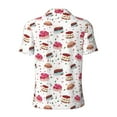 thumbnail image 4 of Rocae Birthday Cake for Men's Short Sleeve Polo Shirt, Quick Drying Performance Moisture Wicking Sports Men's Golf Shirt X-Large, 4 of 9