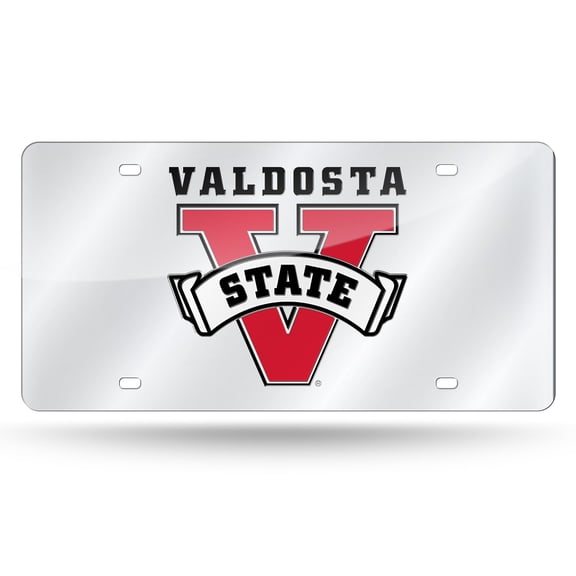 Valdosta State NCAA Blazers Acrylic License Plate Laser Tag