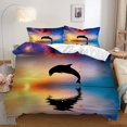 thumbnail image 1 of Animal Cartoon Series Printed Quilt Cover Two-piece Set Three-piece Children's Bedroom Decorative Quilt Cover, 1 of 3