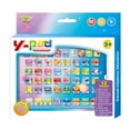 thumbnail image 3 of ChicYu Boys Learning Pad Tablet with LED Teach Alphabet Numbers Math Early Development Toy Christmas Gift Features LED Screen Educational Games, 3 of 5