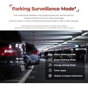 THINKWARE U3000 4K UHD Dual-Channel Dash Cam with Sony STARVIS 2.0, 64GB and OBD