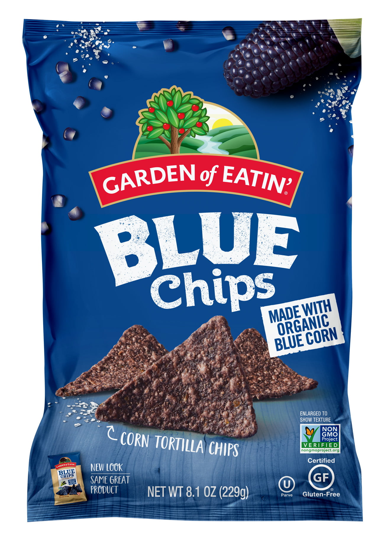 are blue corn tortilla chips good for you