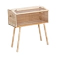 thumbnail image 4 of S SERENABLE Chick Brooder Box Small Animal Wooden Enclosure House for Birds Quails Ducks 60 cmx30 cmx30 cm, 4 of 9