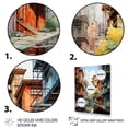 thumbnail image 3 of Designart "Factories Industrial euphony I" Cityscapes Canvas Art Print, 3 of 5