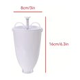 thumbnail image 2 of 1pc Donut Maker Manual Donut Maker Plastic Doughnut Machine Mold Biscuit Donut Maker Donut- Made Waffle Dispenser Donut Kitchen Pastry Making Bake Ware DIY Baking Tool, 2 of 4