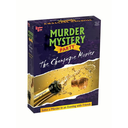 The Champagne Murder - Murder Mystery Party Game (Best Murder Mystery Games)