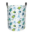 thumbnail image 2 of Cauagu Cartoon Sea Creatures for Laundry Basket,Collapsible Organizer Basket for Storage Bin Toy Bins Gift Baskets Bedroom Clothes Children Nursery Hamper -Small, 2 of 7