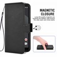 thumbnail image 4 of Mobile Phone Cover Pixel 3xl 3 Card Slots Bag Leather Protective Cover with Magnetic Closure Black, 4 of 7