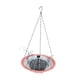 thumbnail image 1 of Baño para pájaros colgante con bomba de fuente de energía solar con gancho, ligero Rosa, 1 of 9