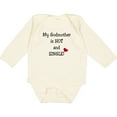 thumbnail image 3 of Inktastic Single Godmother Boys or Girls Long Sleeve Baby Bodysuit, 3 of 5